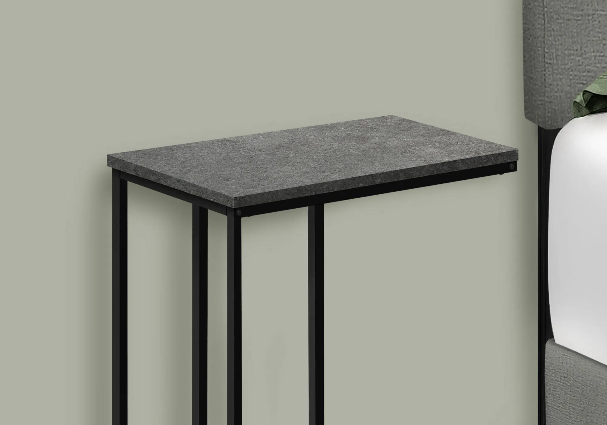 Accent Table, C - Shaped, Space-Saving Functionality by Couch.com