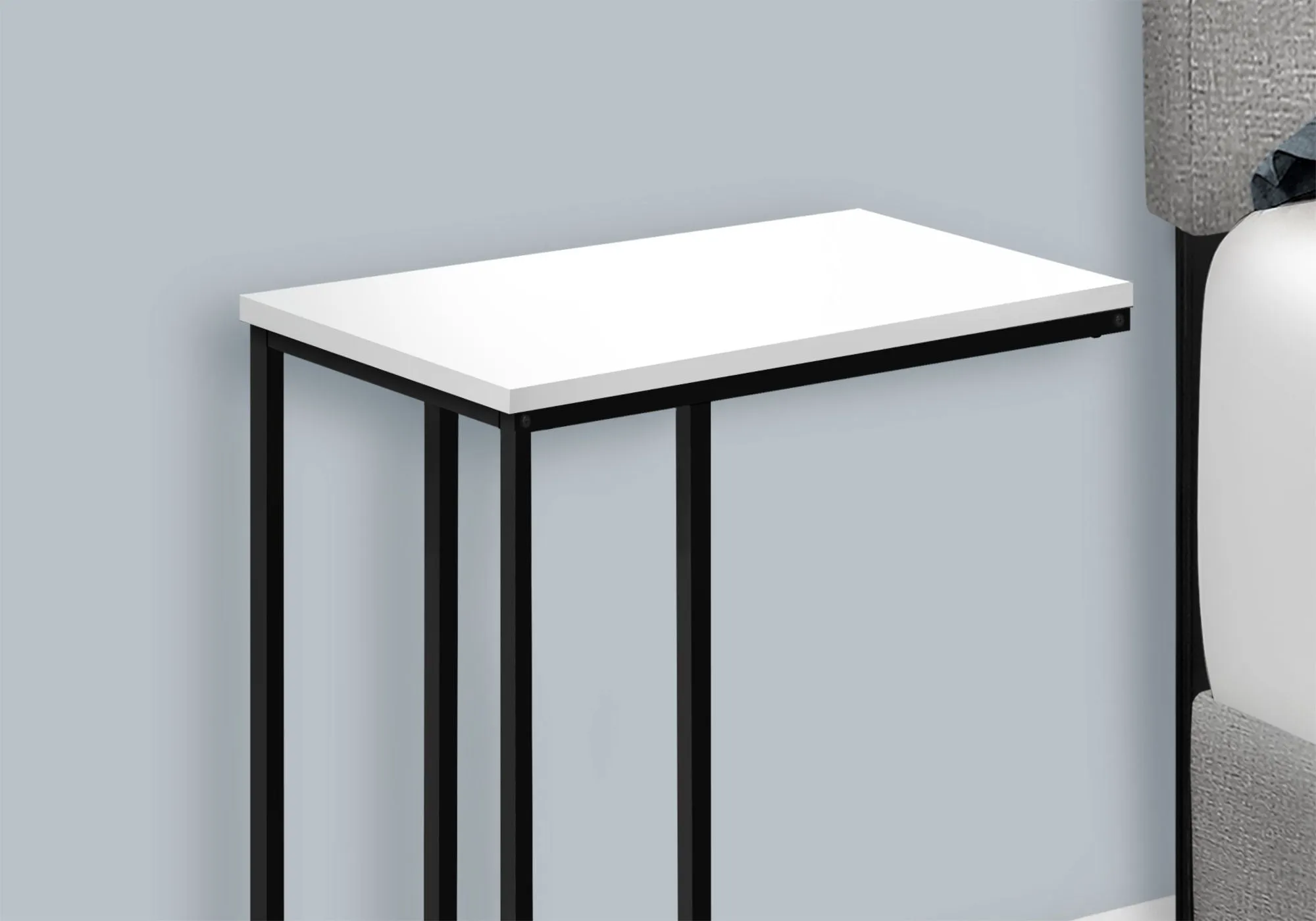 Accent Table, C - Shaped, Space-Saving Functionality by Couch.com