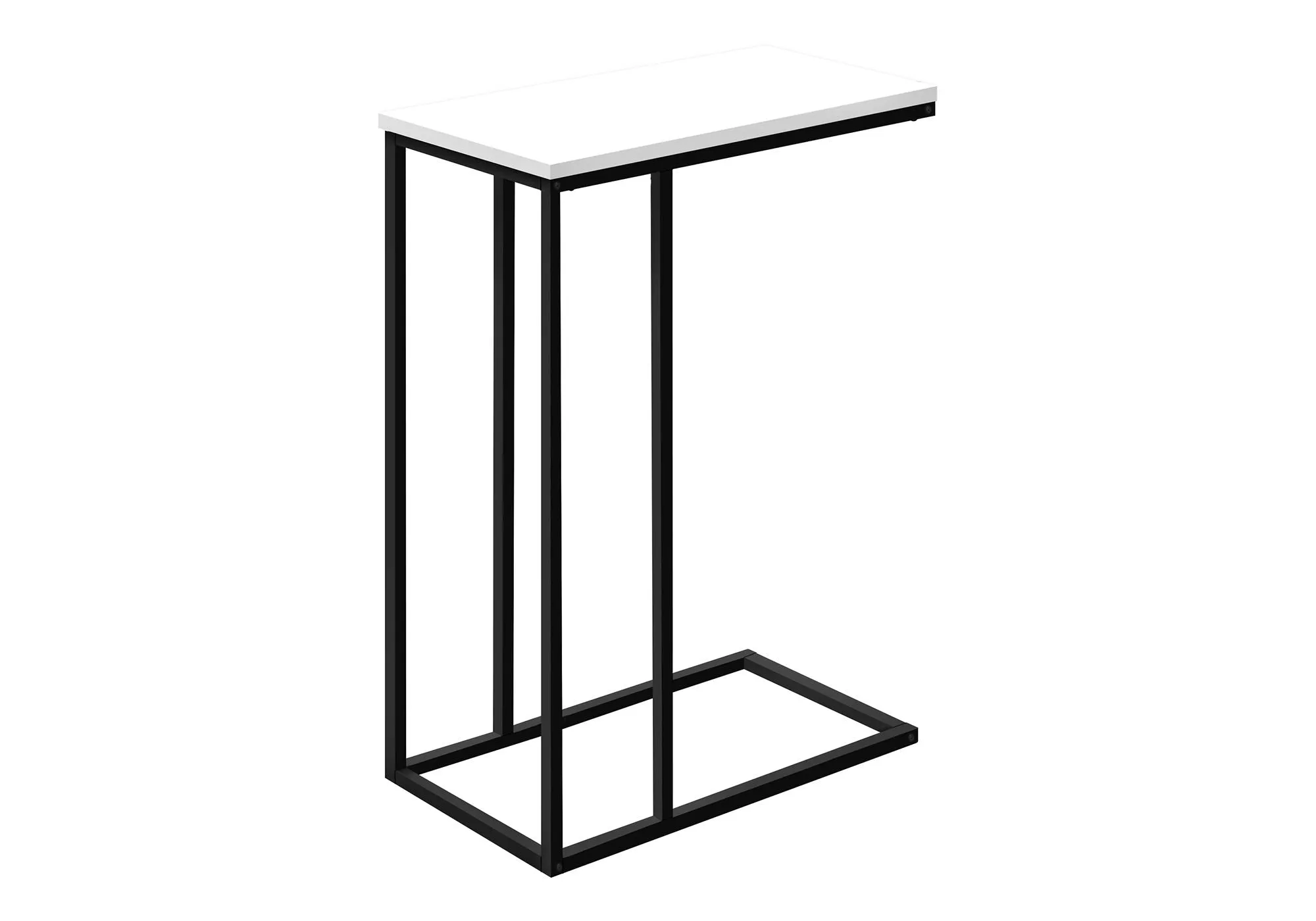 Accent Table, C - Shaped, Space-Saving Functionality by Couch.com