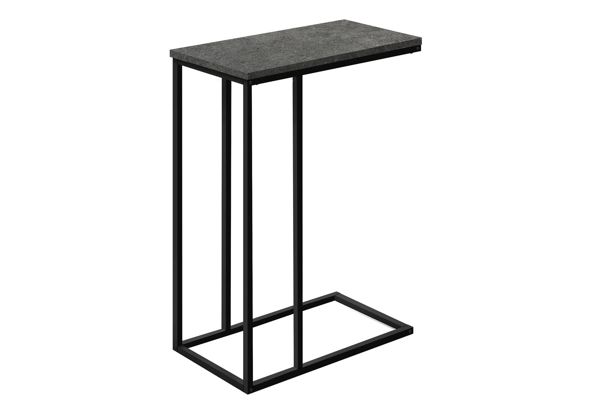 Accent Table, C - Shaped, Space-Saving Functionality by Couch.com