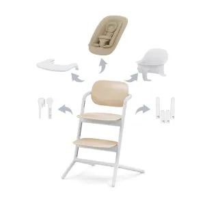 Cybex LEMO 4-in-1 Highchair - Sand White