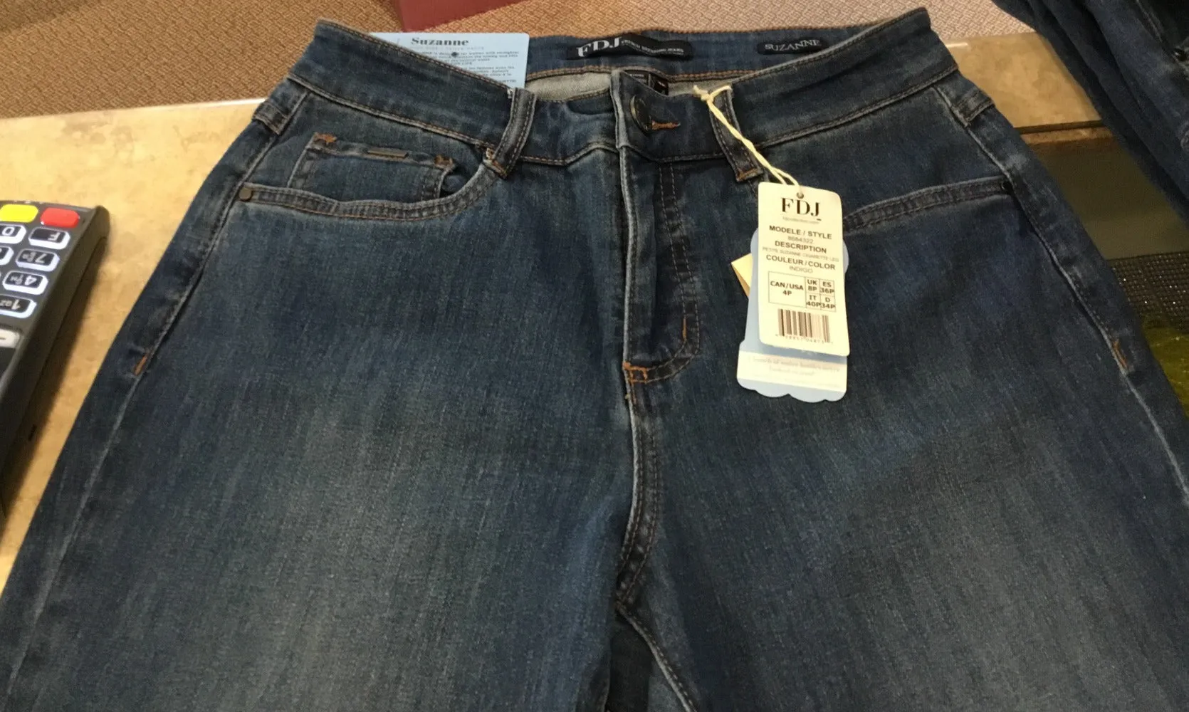 FDJ French Dressing High Rise Suzanne Petite Jeans Style 8684322