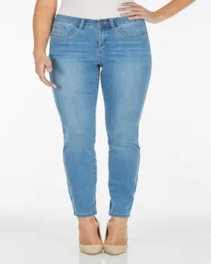 FDJ French Dressing Olivia Cool Max Slim Leg Jeans Chambray Style 2762630