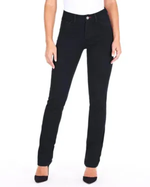 FDJ French Dressing Olivia Love Denim Black Straight Leg Style 2503214