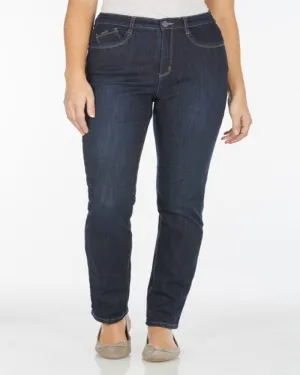 FDJ French Dressing Peggy Petite Cool Max Straight Leg Jeans Twilight Style 8804630