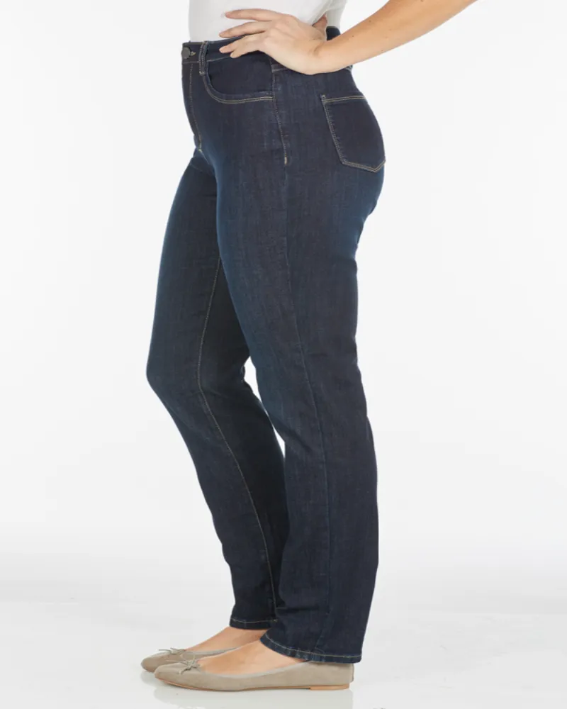 FDJ French Dressing Peggy Petite Cool Max Straight Leg Jeans Twilight Style 8804630