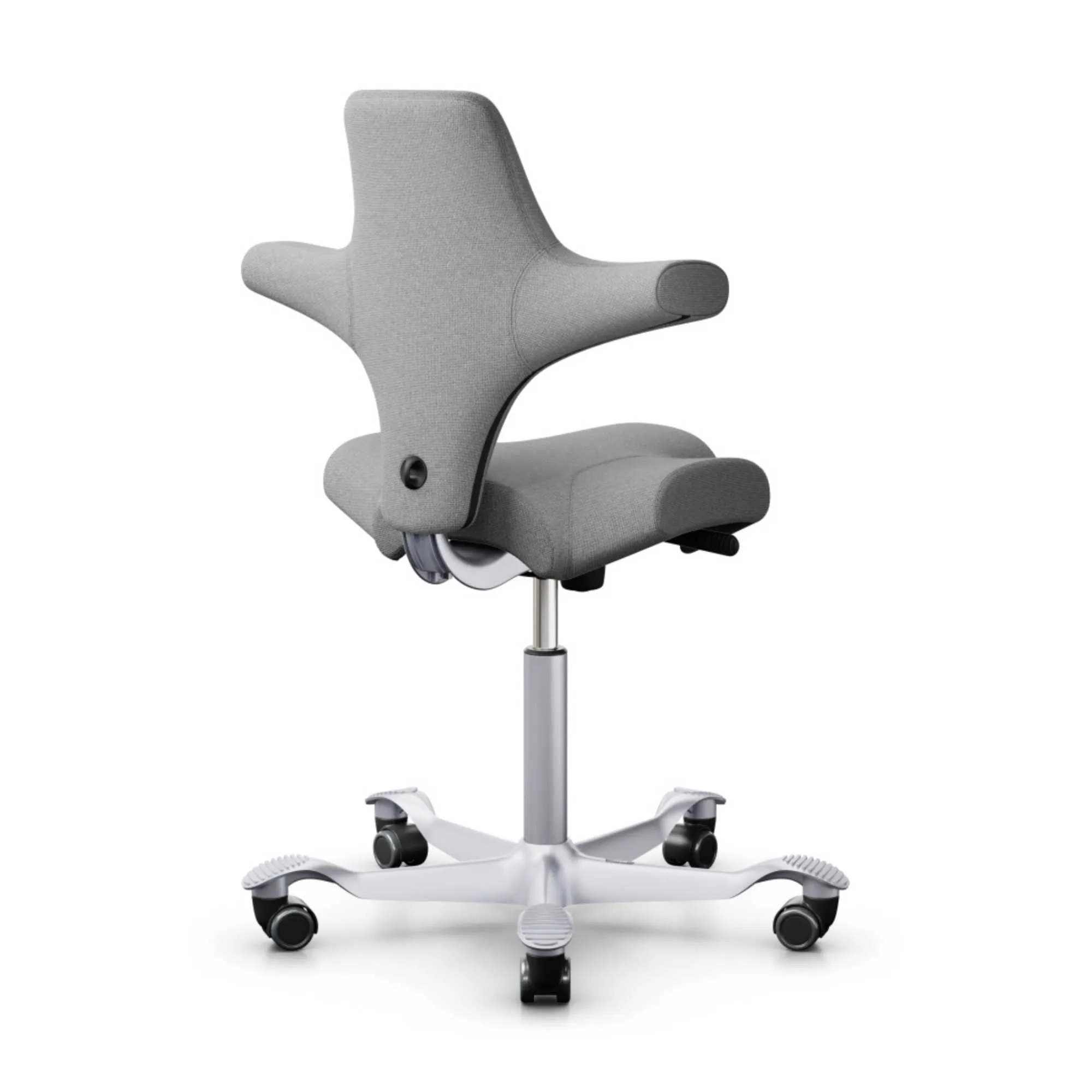 HAG Capisco 8106 Ergonomic Chair, Grey/Silver