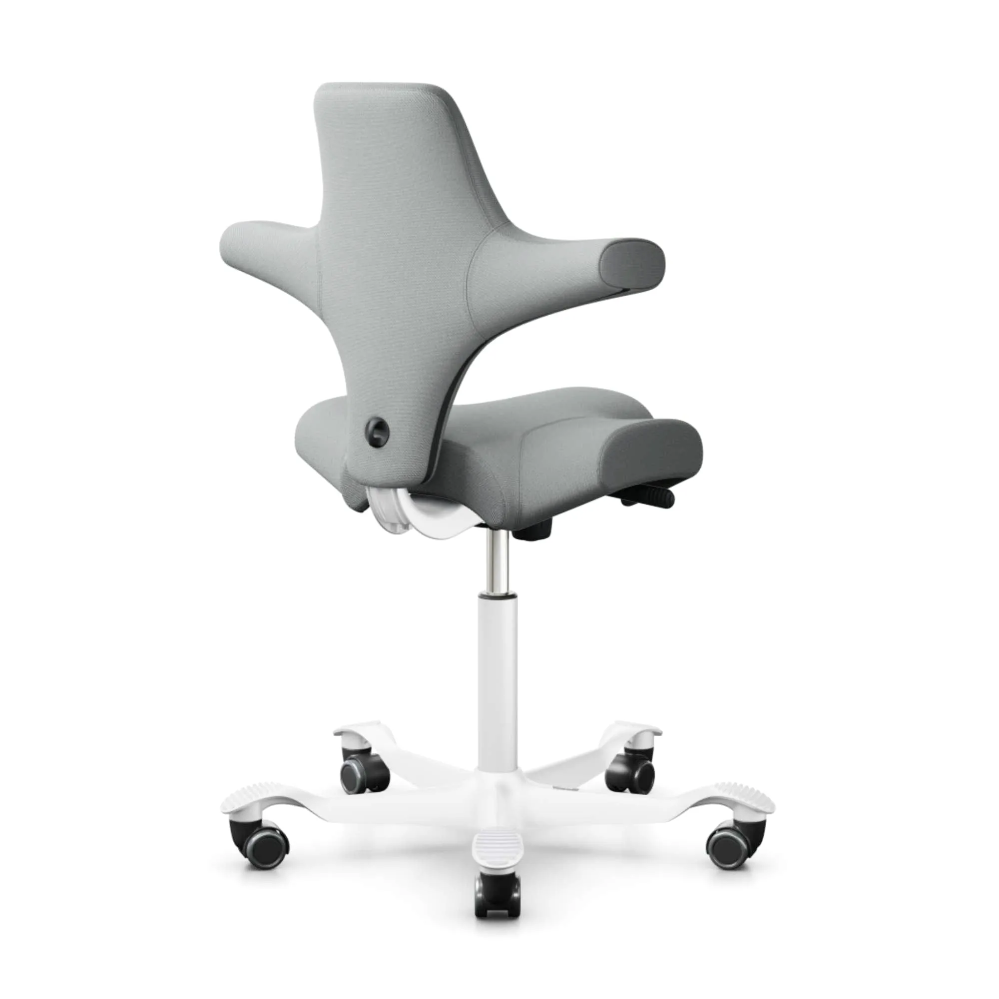 HAG Capisco 8106 Ergonomic Chair, Grey/White
