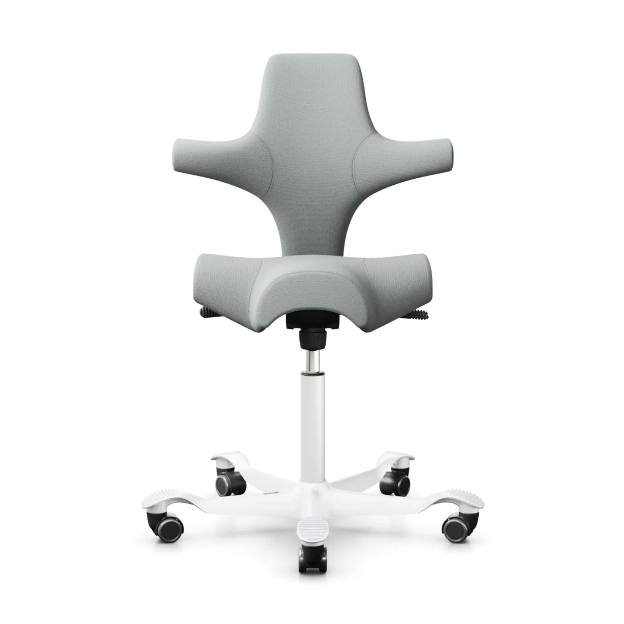 HAG Capisco 8106 Ergonomic Chair, Grey/White