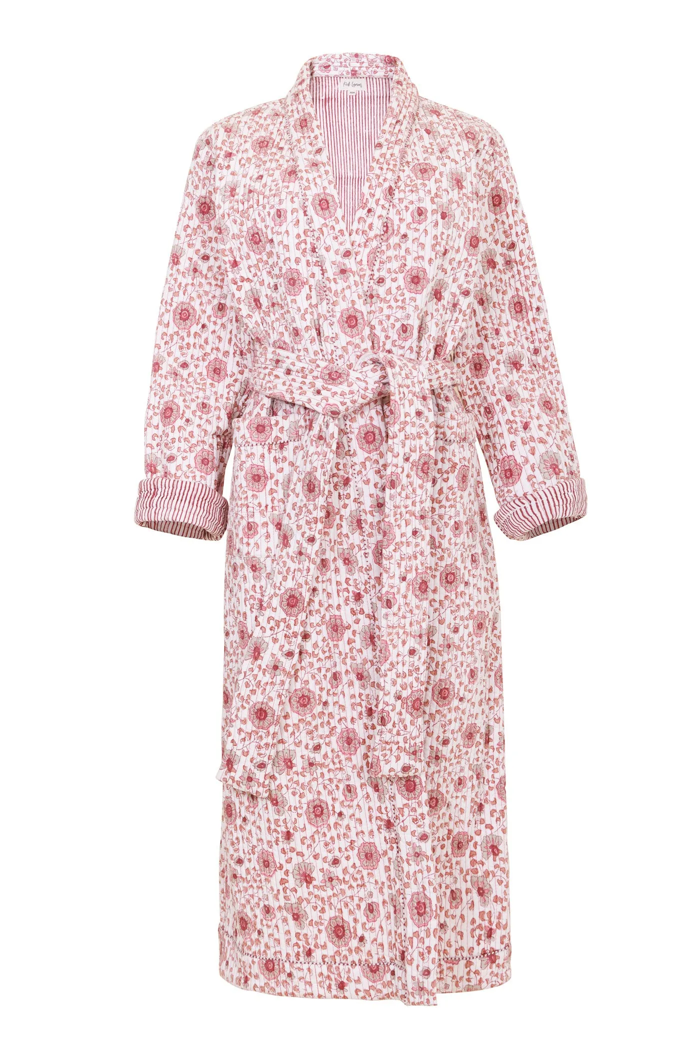 Quilted Dressing Gown - Earth - Restocking September 2025