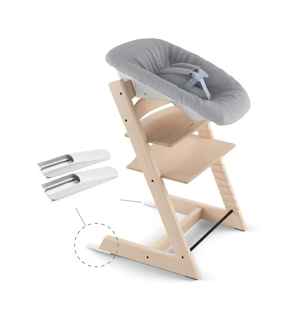 Tripp Trapp Natural with Newborn Set by Stokke